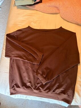 KATCH ME Brown Crewneck Sweater